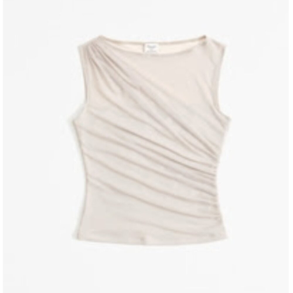 Abercrombie Light Warm Grey Top – New With Tags